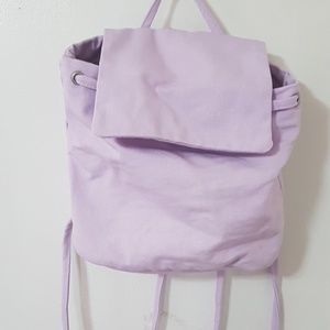 Baggu Lilac Canvas Mini Bacpack